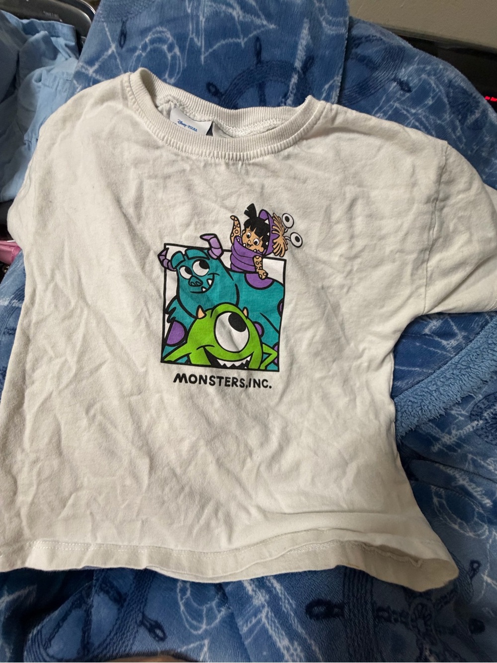Zara Girls 5T Disney Pixar Monsters Inc. Boo Sulley Mike T-Shirt